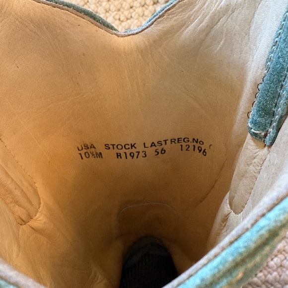 Vintage Cowgirl Cowboy Boots - Suede Corral - Picture 4 of 5